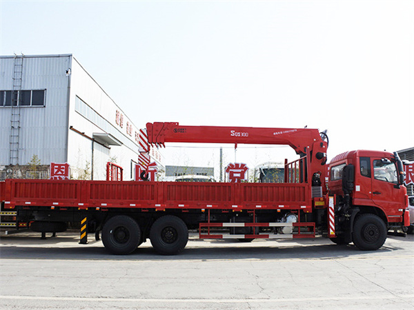 12t truck mounted crane