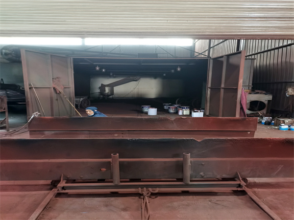 Sandblasting room